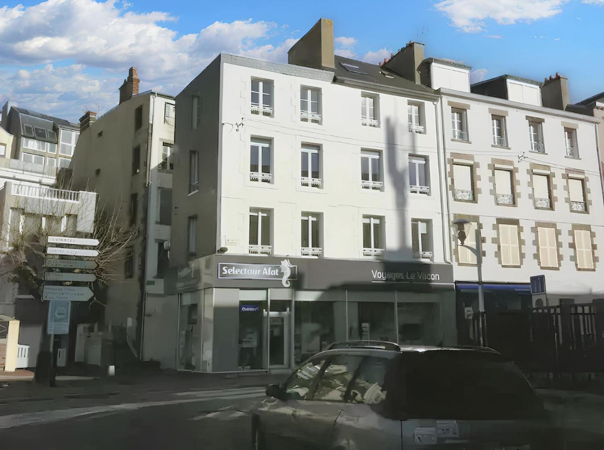 Appartement Moderne A Granville 55 M² Vue Sur Mer Esterno foto